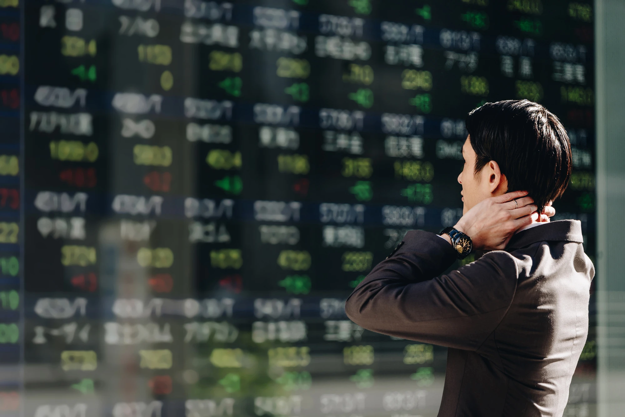 株価ボード（フッター）